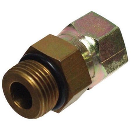 Apache 39005775 .50 in. Male O-Ring x .37 in. Female Pipe Swivel- Hydraulic Adapter 157092